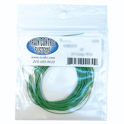30-Gauge Wire - 20'  6.1m Roll -- Green
