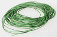 30-Gauge Wire - 20'  6.1m Roll -- Green with Black Stripe
