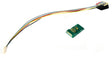 MC2P-LH 2-Function DCC BEMF Decoder with Long Harness - Control Only -- With 8-Pin NMRA Plug - .42 x .723 x .191"  10.67 x 18.36 x 4.85mm