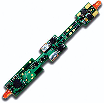 K1D4 4-Function Drop-In DCC Decoder -- For Kato SD40/70/75, C44-9W/AC4400CW/ES44AC, Athearn F45