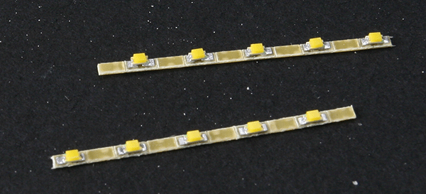 Type 0603 Surface-Mount LED Mounted On Circuit Board pkg(10) -- Sunny White