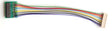 DCC Decoder Harness -- T-3.5"-21 JST 9-Pin to NEM21 Socket - 3.5"  8.89cm Wires
