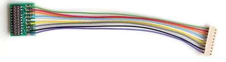 DCC Decoder Harness -- T-3.5"-21 JST 9-Pin to NEM21 Socket - 3.5"  8.89cm Wires