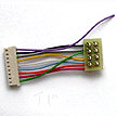 DCC Decoder Harness -- T-1" NMRA 8-Pin Plug, 1" 2.54cm Wires T Series Harness-1