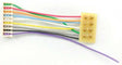 DCC Decoder Harness -- T-1"R NMRA 8-Pin Plug Rotated 180 Degrees, 1" 2.54cm Wires T Series Harnes