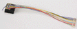DCC Decoder Harness -- T-3.5" NMRA 8-Pin Plug, 3.5" 8.89cm Wires T Series Harness