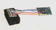 M1P-1" 1 Amp, 2 Function DCC Decoder - Control Only -- With 1" 2.5cm Harness, NMRA 8-Pin Plug