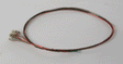 Surface-Mount LED w/6"  15.2cm w/Attached Magnet Wire Lead 10-Pack -- Yellow-1