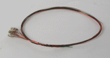 Surface-Mount LED w/6"  15.2cm w/Attached Magnet Wire Lead 10-Pack -- Yellow-1
