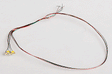Surface-Mount LED w/Attached Magnet Wire Leads -- Sunny White pkg(2)