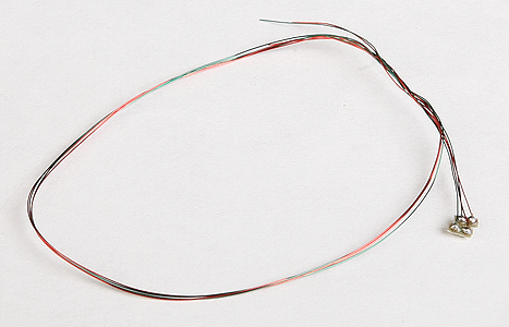 Surface-Mount LED w/Attached Magnet Wire Leads -- Red pkg(2)