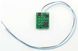 DP5-KA 5-Function Direct Plug DCC Decoder w/Keep Alive Wires - Control Only -- 8-Pin for Atlas, Kato, Athearn w/Extra blue, black/white Wires .51 x .6 x .1