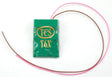 T6X-KAC 6-Function DCC Decoder w/TCS Keep Alive Wires - Control Only -- No Harness; With 2-Pin Connector for KA Unit .66 x 1 x .22"  16.8 x 24.6 x