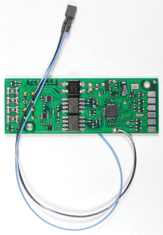 LL8-KAC 4-Function Drop-In DCC Decoder w/TCS Keep Alive Wires - Control Only -- With 2-Pin Connector for KA Unit Fits Life-Like PROTO 2000