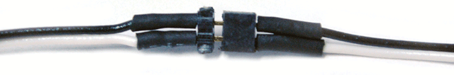 2-Pin Micro Connector -- .098 x .06 x .12" with 6" Wire Leads