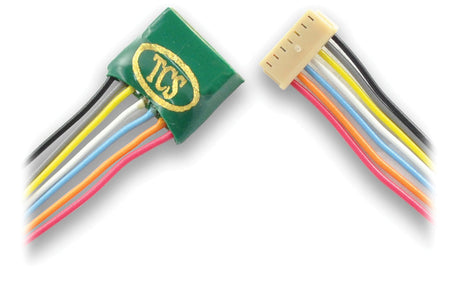 7-Pin JST Inline Connector -- With 32-Gauge Wire Leads .158 x .35 x .416"  4 x 9.9 x 10.4mm