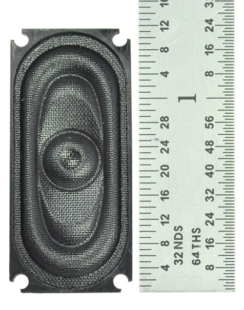 WOW Speaker -- Oval - 1.37 x .63"  35 x 16mm