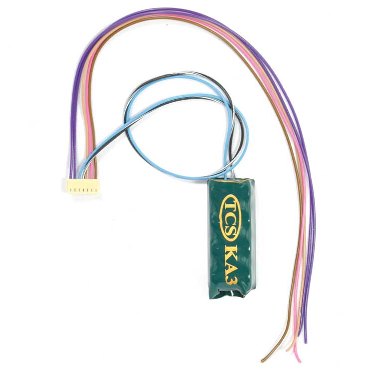 WAUX-KA3 WOWSound Decoder Auxiliary Harness -- With Attached KA3 Keep-Alive(TM)