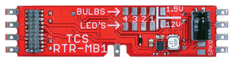 RTR-MB1 Replacement Motherboard w/KA2 Keep Alive -- Fits Athearn Ready-To-Roll Diesel Locos