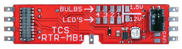 RTR-MB1 Replacement Motherboard w/KA2 Keep Alive -- Fits Athearn Ready-To-Roll Diesel Locos