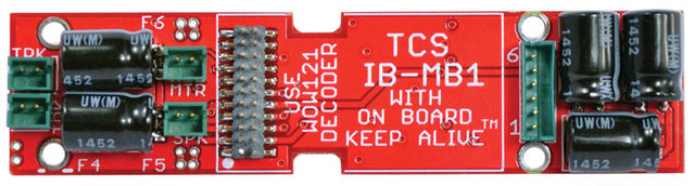 IB-MB1 Replacement Motherboard w/KA2 Keep Alive -- Fits Bowser C636, Intermountain SD40-2 & Other Diesel Locos