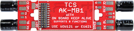 AK-MB1 Replacement Motherboard w/KA2 Keep Alive -- Fits Atlas & Kato Diesel Locos