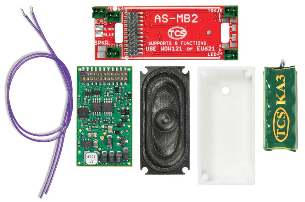 WDK-LIF-2 WOWKit Complete Sound Conversion Kit -- Fits Life-Like EMD F3A