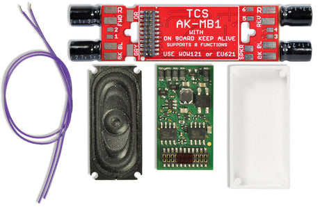 WDK-ATL-3 WOWKit Complete Sound Conversion -- Fits Atlas C420, U30B Ph.II, U30C, C30-7, U23B, GP38, GP38-2 Late, GP39-2, G