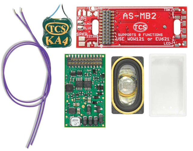 WDK-ATL-7 WOWKit Complete Sound Conversion Kit -- Fits Atlas Alco C420 Phase I