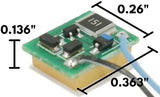 KA-N1 Keep-Alive for N Scale Decoders -- .260 x .363 x .136"  6.6 x 9.2 x 3.5mm-2