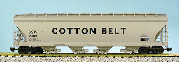 "The Ultimate Series" 4-Bay Center Flow Hopper -- St. Louis Southwestern (Cotton Belt; gray)