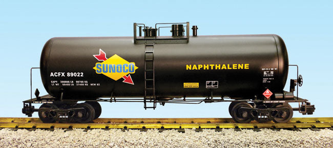42' Modern Tank Car - Ready to Run - Ultimate Series -- Sunoco (black)