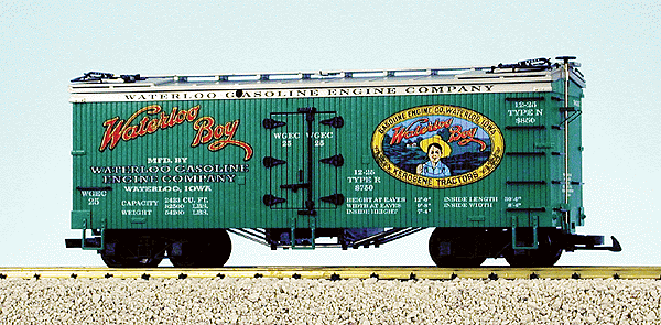 Refrigerator Car -- Waterloo Boy