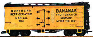Refrigerator Car -- Bannana Fruit