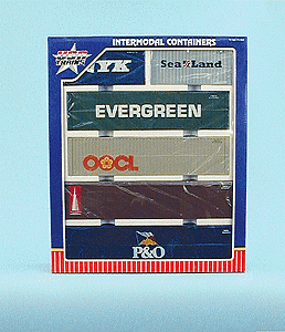 Intermodal Shipping Containers -- Multipack Set #4
