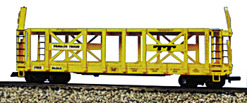 Double-Deck Auto Rack -- Trailer Train (yellow)