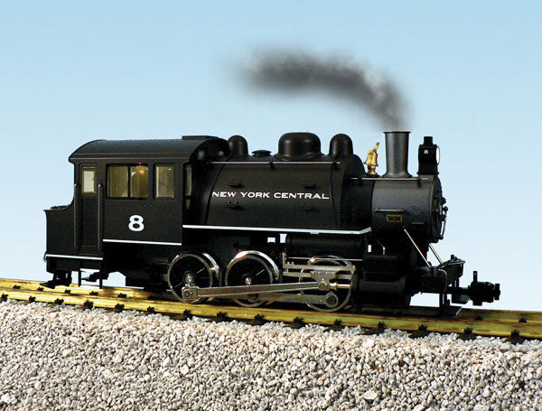 Steam 0-6-0T Dockside; Powered w/Smoke & Sound, Diecast Metal -- New York Central #8