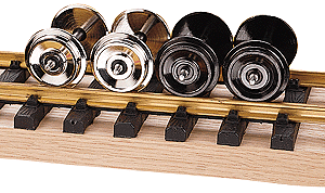 Metal Wheel Sets pkg(2) -- Polished, 33"