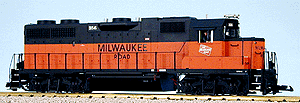EMD GP38-2 - Standard DC -- Milwaukee Road