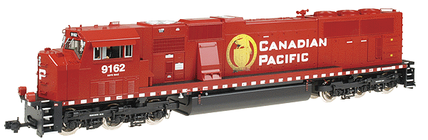 Diesel EMD SD70MAC Powered -- Canadian Pacific (red)
