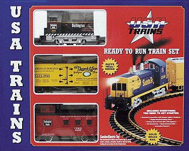 Mighty Moe Train Set -- Burlington