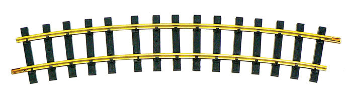 Code 332 Brass Track -- 8' Diameter 48" Radius pkg(16)