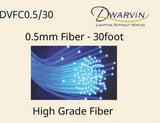 DVFC0.5/30 End-Glow Fiber Optic Cable -- 30 Feet, 0.5mm-1