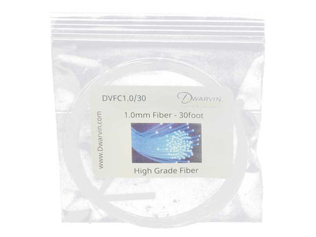DVFC1.0/30 End-Glow Fiber Optic Cable -- 30 Feet, 1.0mm-3