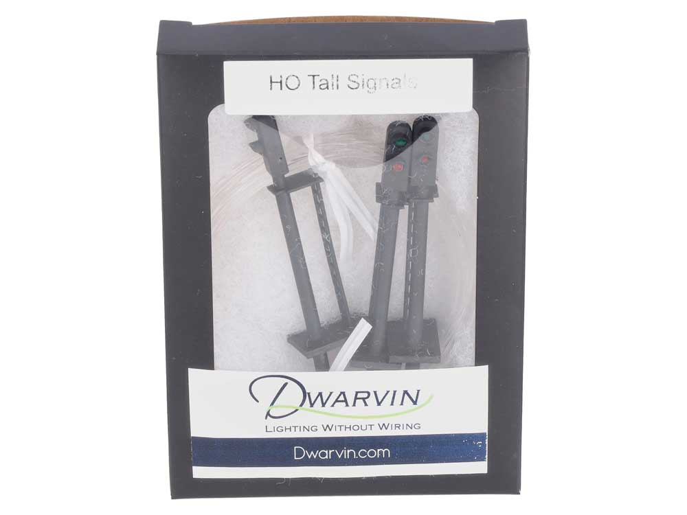 DVFLBS102-3 Fiber-Lit 2 Color Tall Block Signal -- pkg(3)-3