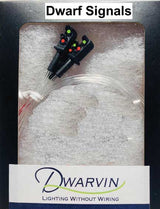 DVFLBS201-3 Fiber-Lit 2-Color Dwarf Signals -- pkg(3)-2