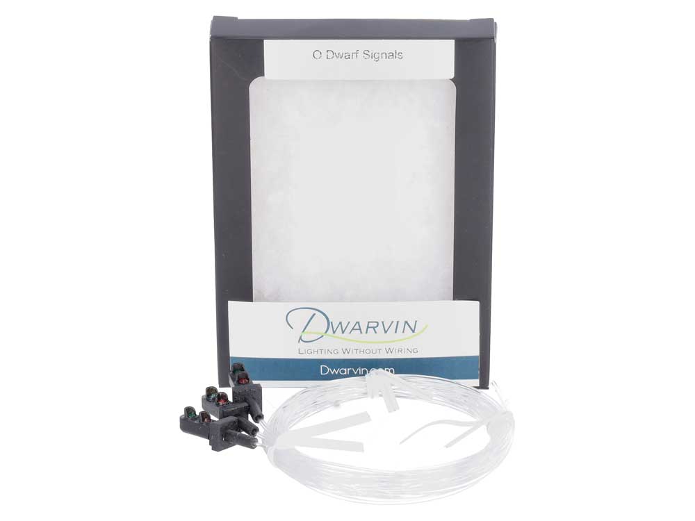 DVFLBS301-3 Fiber-Lit 2-Color Dwarf Signal Only -- pkg(3)-3