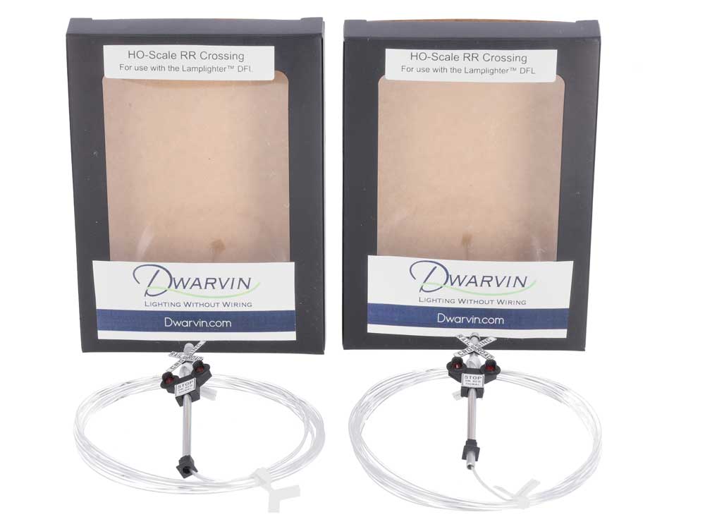 DVIRRXK101 Integrated Crossing Signal Kit w/Power Supply -- Lamplighter DFL 2 Crossing Signals, Power Supply-2