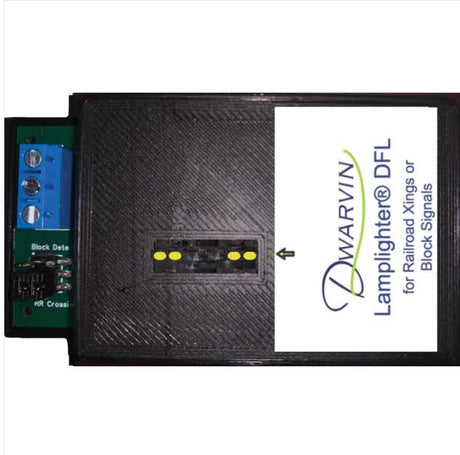 DVIRRXK101 Integrated Crossing Signal Kit w/Power Supply -- Lamplighter DFL 2 Crossing Signals, Power Supply-3