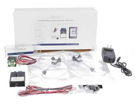 DVIRRXK301 Integrated Crossing Signal Kit w/Power Supply -- Lamplighter DFL, 2 Crossing Signals, Bell Circuit, Power Supply-1